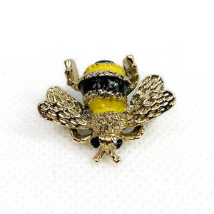 Vintage, Gerrys Bumblebee Enamel pin with goldtone hardware